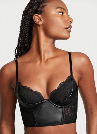 Корсет victoria's secret оригінал  very sexy faux leather top