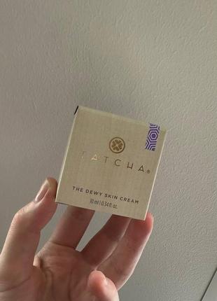 Восстанавливающий и увлажняющий крем tatcha the dewy skin cream4 фото