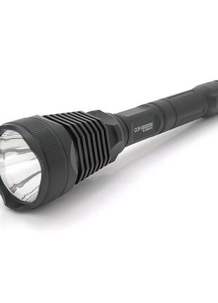 Ліхтар підствольний bailong bl-q2800, 1led cree xml-t6, 6w, змінне скло жовтий/червоний/зелений, кабель з