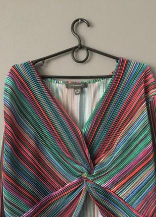 Плиссированная кроп блузка primark 18-20--54-56 размер.7 фото