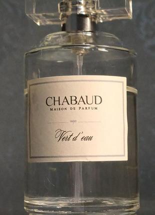 Chabaud maison de parfum vert d`eau edt 100мл.