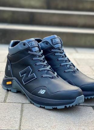 Кожаные зимние теплые кроссовки
new balance x90нтер беленс8 фото