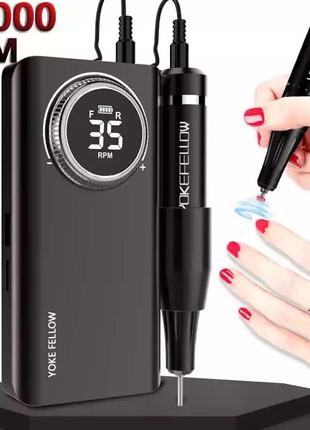 Фрейзер для манікюру з аккумулятором +powerbank 35000 об.