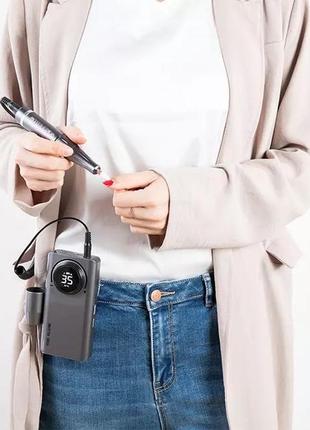 Фрейзер для манікюру з аккумулятором +powerbank 35000 об.