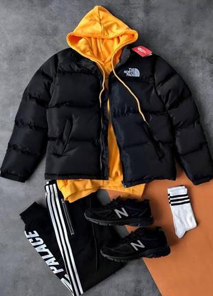 Теплий пуховик tnf чоловічий зимовий