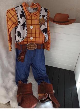 Карнавальный маскарадный костюм шериф, ковбой 7-8 р, toy storis1 фото