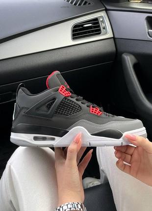 Кросівки jordan 4 retro infrared1 фото