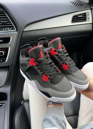 Кросівки jordan 4 retro infrared5 фото