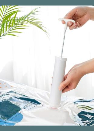 Вакуумний пакет із клапаном потовщений ра + ре 50 х 90 см