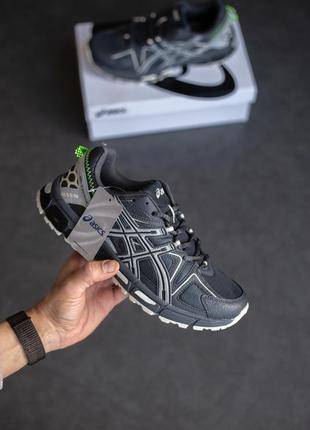 Круті чоловічі кросівки asics gel-kahana 8 graphite темно-сірі2 фото
