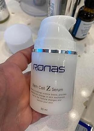 Омолоджуюча сироватка на основі стовбурових клітин ronas stem cell z serum, 50 мл3 фото