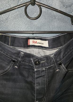 Джинси - levi's 504 straight4 фото