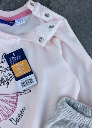 Велюровый комплект 98/104