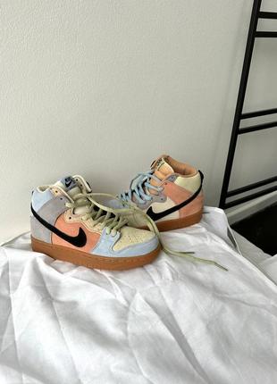 Кроссовки nike sb dunk high pro colored premium