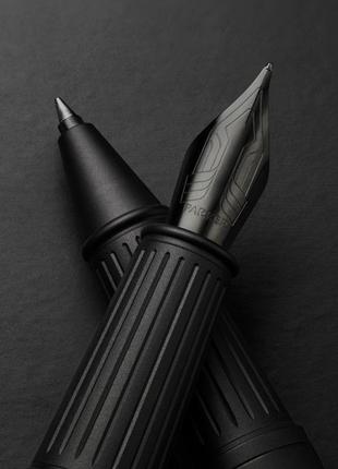 Перова ручка parker ingenuity black matte7 фото