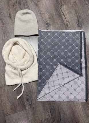 Шарф палантин двосторонній