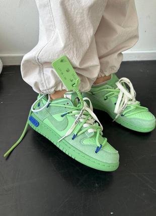 Кросівки nike sb dunk x off white | lot 14:50 mint8 фото