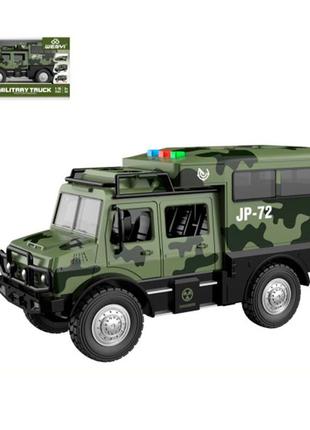 Машина wy981a (24шт) інерц, 1:16, 23см, звук, світло, рухливі деталі, гумові колеса, на бат(табл), в