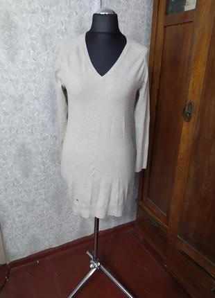 Трикотажное платье - свитер