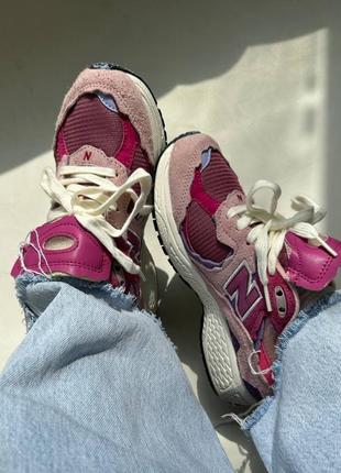 Кроссовки new balance 2002r “pink/purple” asfalto