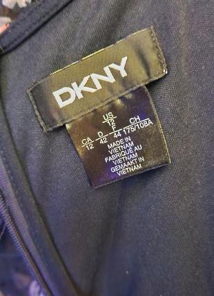 Платье dkny с пышными рукавами3 фото