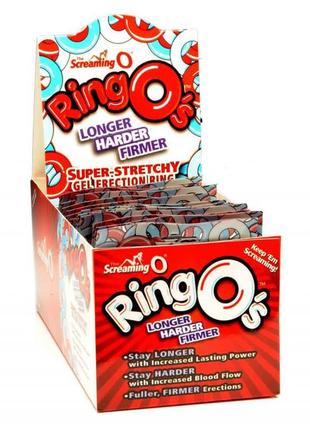 Эрекционное кольцо ringo*s (черное) 2