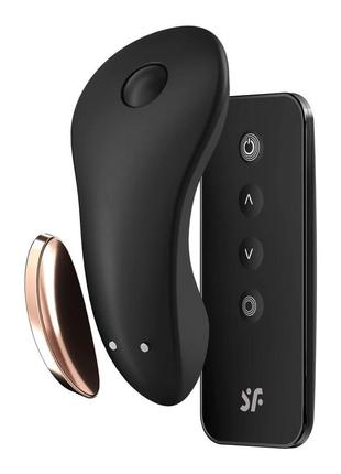 Смарт-вибратор в трусики satisfyer little secret с пультом ду