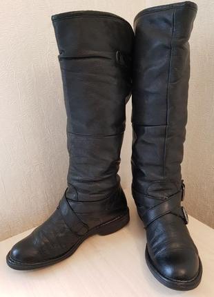 Чобітки з натуральної м'якої шкіри