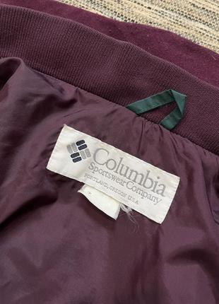 Вінтажна куртка columbia з підкладом vintage jacket шиншила5 фото
