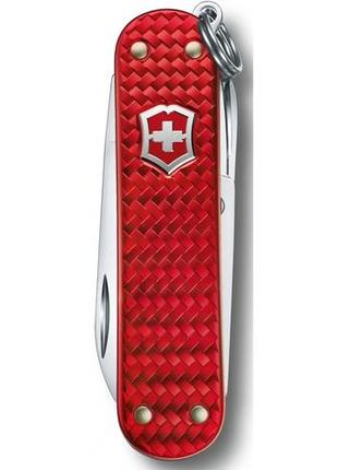 Швейцарский складной нож victorinox classic sd precious alox2 фото