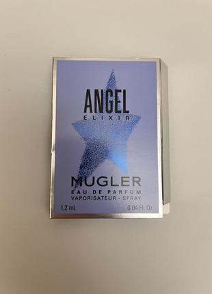 Mugler angel elixir пробнік