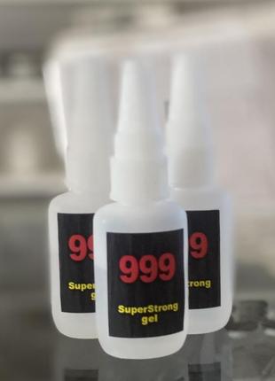 Супер клей "superstrong" 999 гелевий