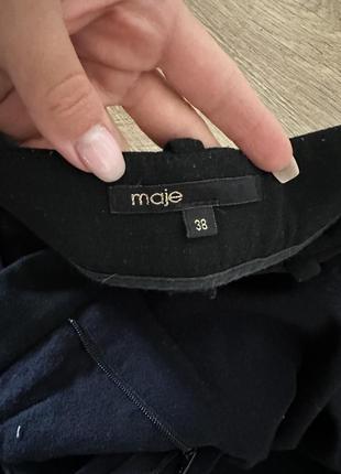 Шерстяные классические брюки maje6 фото