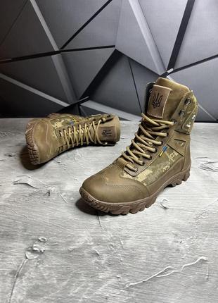 Берці тактичні зимові польові військові армійські черевики для військових зсу зсу мех 40 (26см) gl-559 фото
