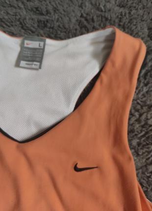 Хороша спортивна майка з топом всередині від nike fit dry2 фото