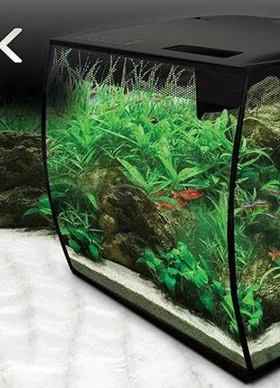 Акваріумний набір hagen fluval flex 57 л чорний (015561150071)6 фото