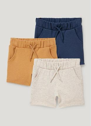 Набір із 3 шт. — дитячі шорти, зріст 98