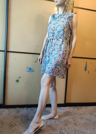 Платье в цветочный принт terranova3 фото