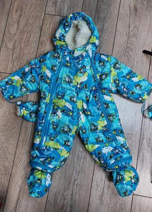 Зимний комбинезон на мальчика