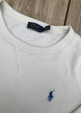 Светр polo ralph lauren реглан кофта свитер лонгслив стильный  худи пуловер актуальный джемпер тренд2 фото