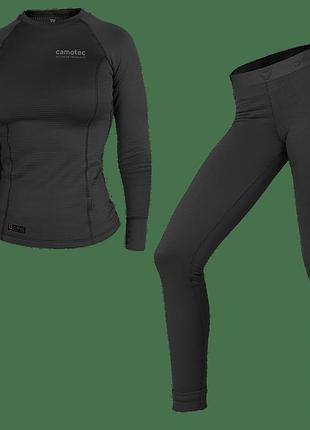 Жіноча термобілизна pani polarheat qs чорний (7348), xl