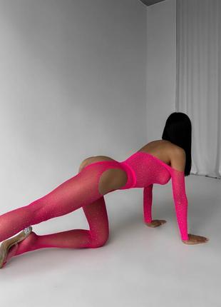 Роскошный набор боди + колготки с доступом