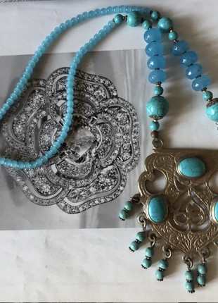 Ексклюзив, автентика, натуральні дорогі камені, 70 см, афганістан