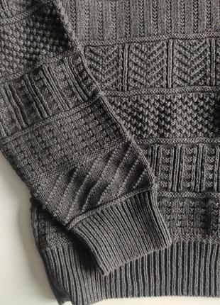 Свитер іndustrie  knit wear винтаж olive grey р.l-m5 фото