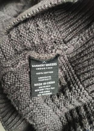 Свитер іndustrie  knit wear винтаж olive grey р.l-m8 фото