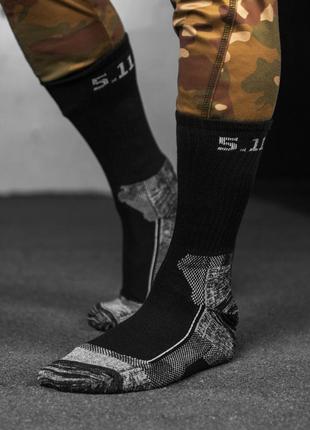 Термо шкарпетки/носки 5.11 level 2 black2 фото