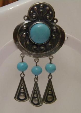 Винтажная брошь ссср №1004