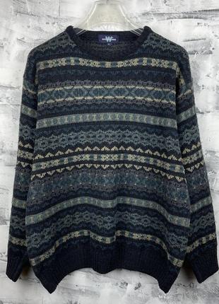 Vintage sweater alpaca винтажный свитер prada brioni arket dale of norway2 фото