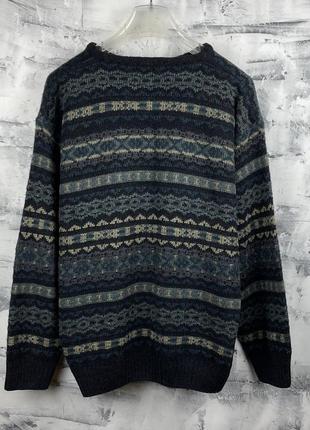 Vintage sweater alpaca винтажный свитер prada brioni arket dale of norway6 фото