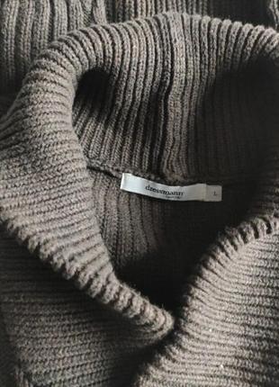 Свитер dressmann knit wear винтаж р.l brown8 фото